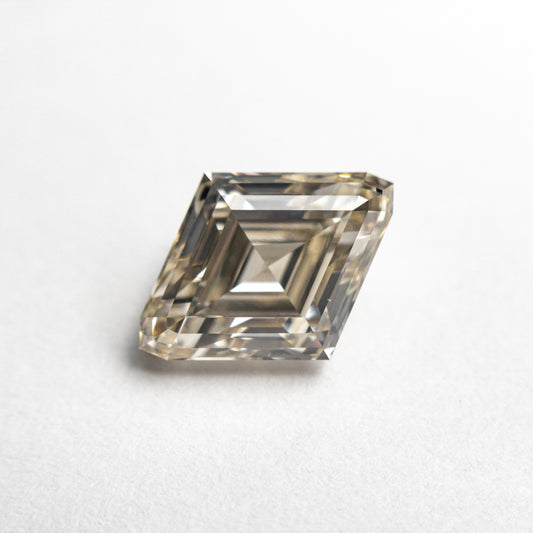 Stunning Champagne Lozenge Cut Loose Moissanite Diamond
