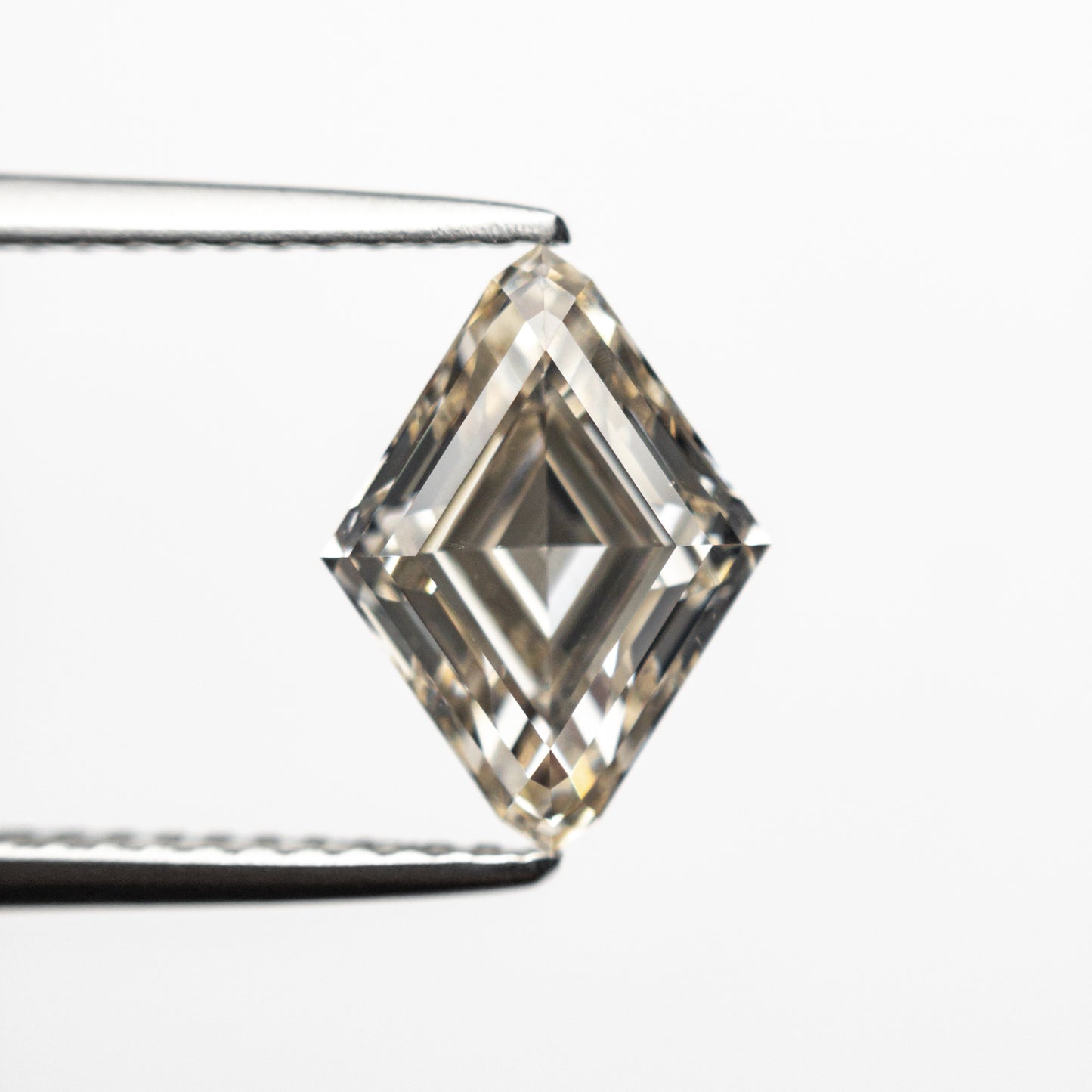 Stunning Champagne Lozenge Cut Loose Moissanite Diamond