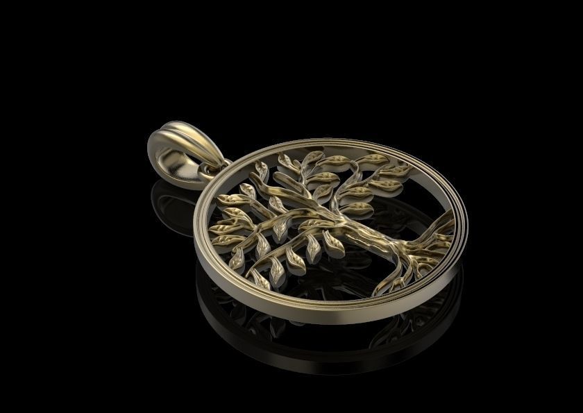 Beautiful Handmade Hanging Tree Pendant - JURA JEWEL