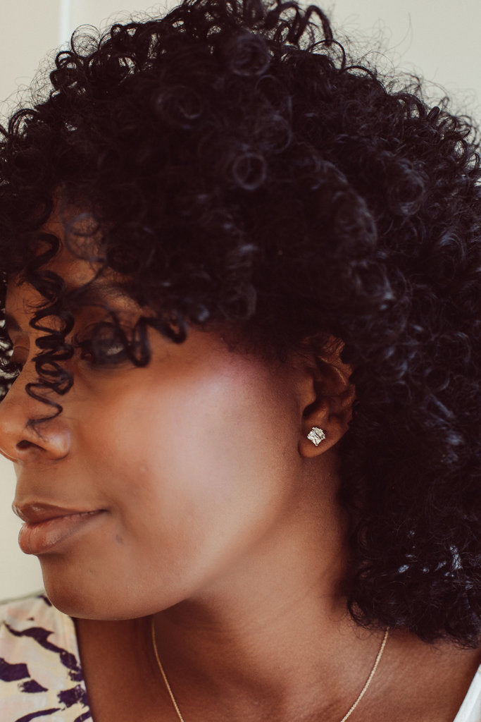 Stunning Radiant Cut Moissanite Cut Stud Earring For Her