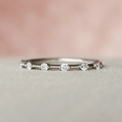 Hidden Halo Radiant Cut Moissanite Bridal Set Bridesmaid Ring Gift For Her