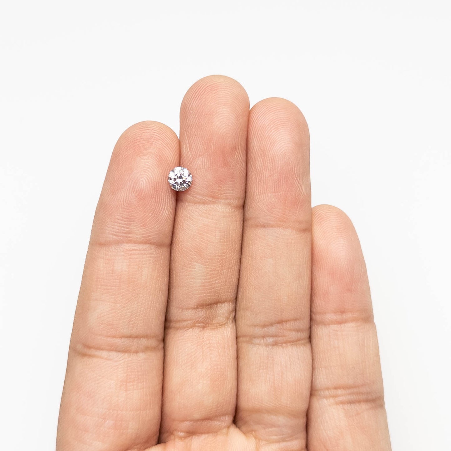 Stunning Round Cut Loose Moissanite With VVS clarity Diamond