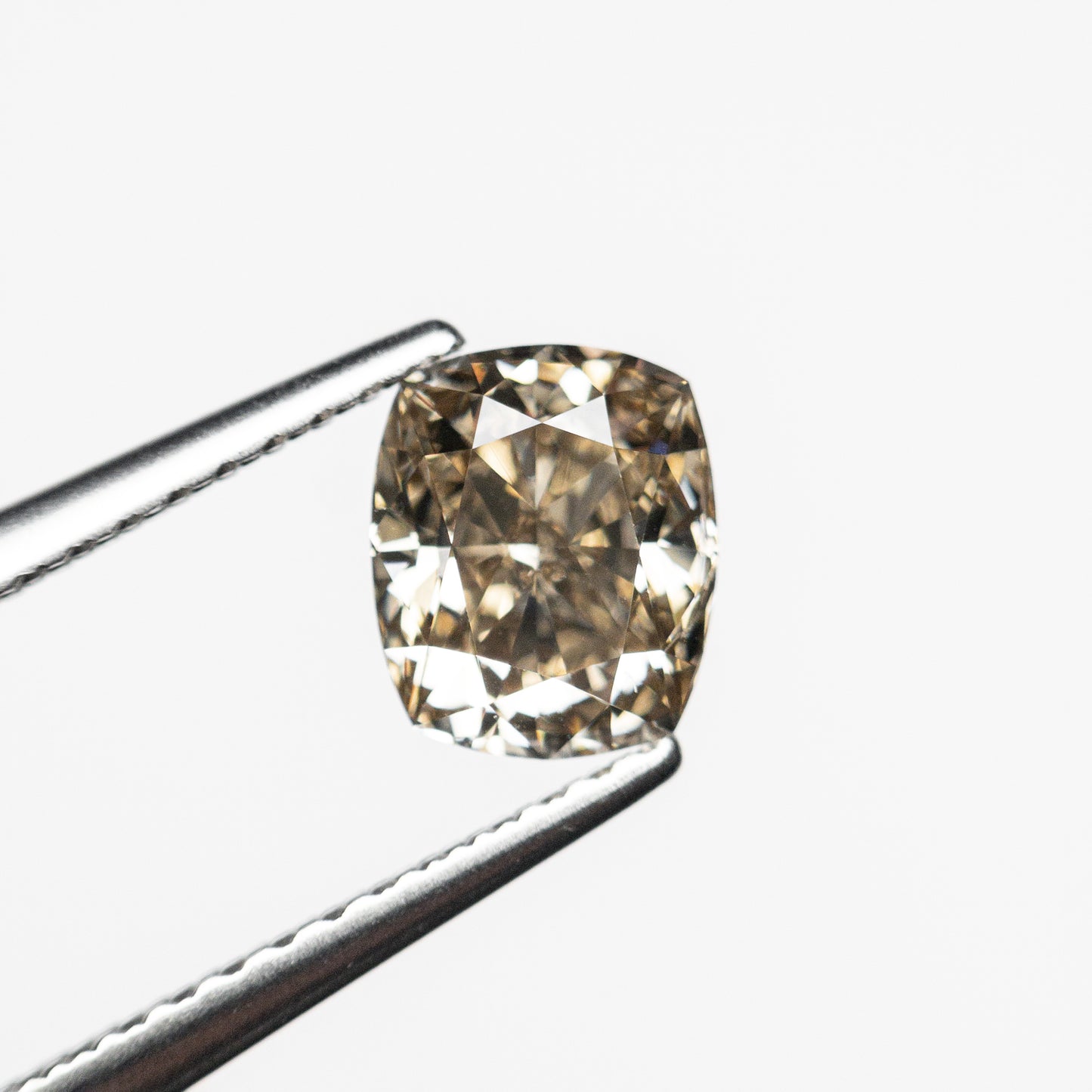 Stunning Champange Cushion Cut Various Size Loose Moissanite Diamond