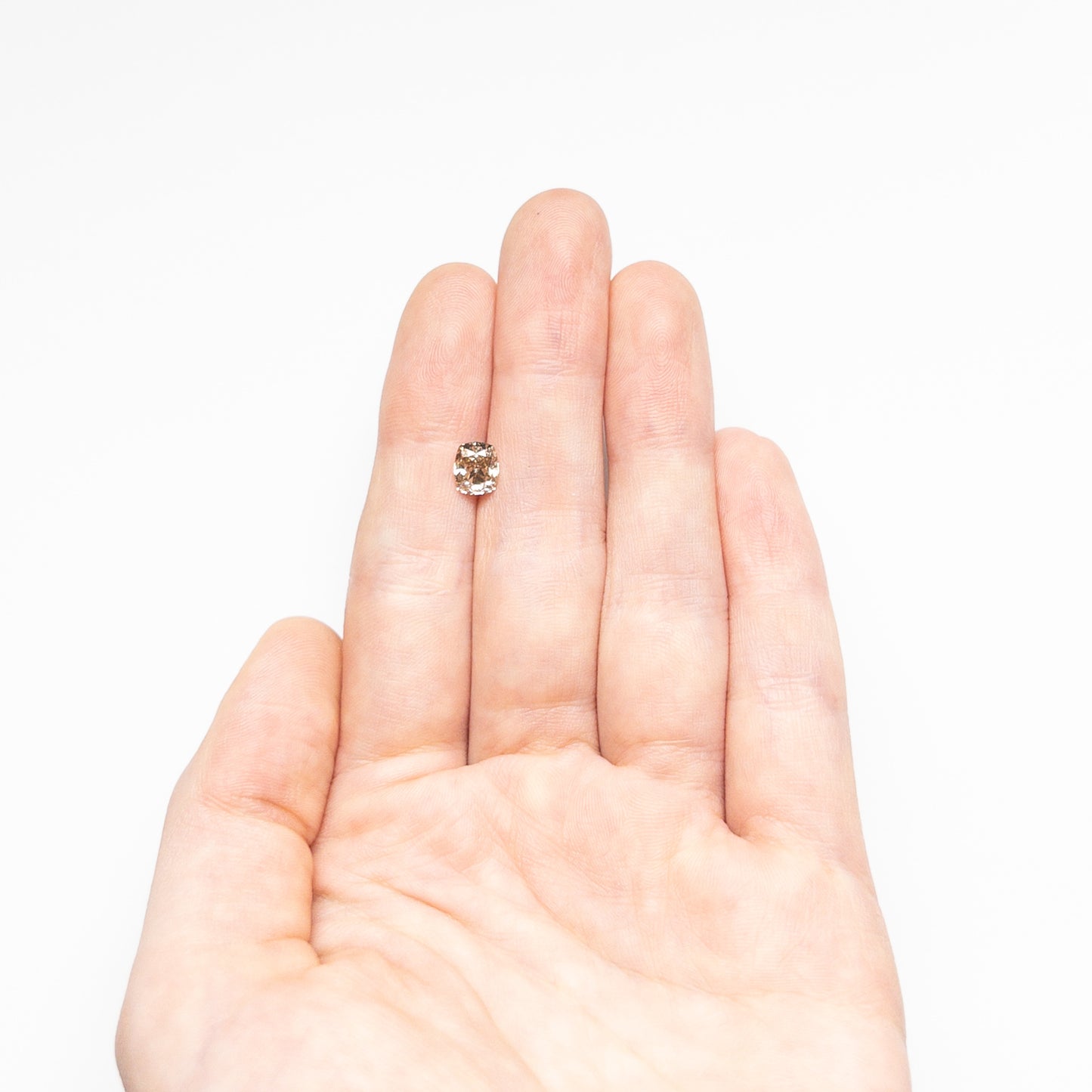 Stunning Champange Cushion Cut Various Size Loose Moissanite Diamond