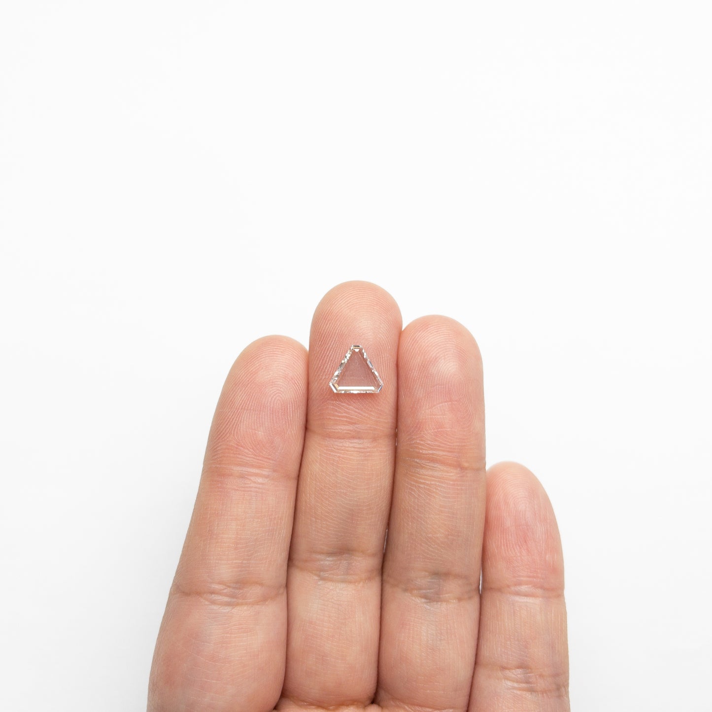 Triangle Portrait Cut Loose Moissanite Diamond For Anniversary Ring/ Customized Loose Stone wedding Ring/ Rare Stone Ever For Pretty Ring