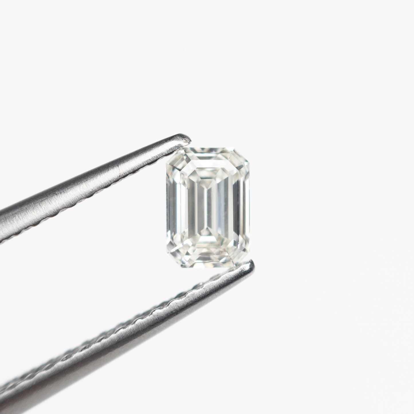 Colorless Emerald Cut Loose Moissanite For Engagement Ring/ Customized VVS Clarity Loose Diamond For Her/ Trendy Unique Rare Promise Stone