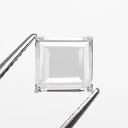 Colorless Portrait cut Square Loose Moissanite Diamond