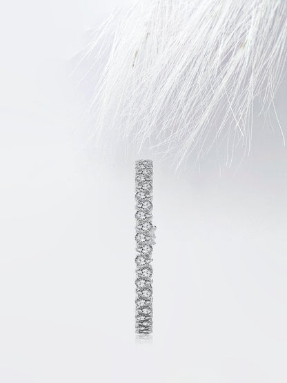 10 CT Pear Cut Tennis Moissanite Diamond Bracelet For Women's