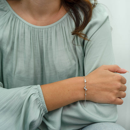 Round Cut Bezel Set Moissanite Diamond Personalized Gift For Women's