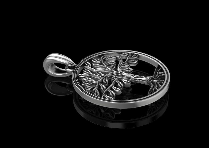 Beautiful Handmade Hanging Tree Pendant