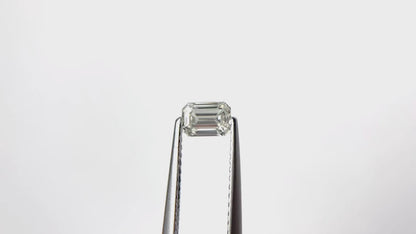 Colorless Emerald Cut Loose Moissanite For Engagement Ring/ Customized VVS Clarity Loose Diamond For Her/ Trendy Unique Rare Promise Stone