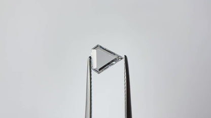 Most Rare Corner Cut Triangle Cut Loose Moissanite For Stackable Ring/ Portrait Customized Moissanite Diamond/ Bridesmaid Gift For Diamond