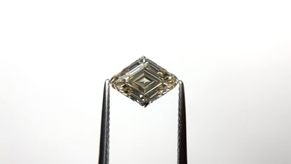 Stunning Champagne Lozenge Cut Loose Moissanite Diamond