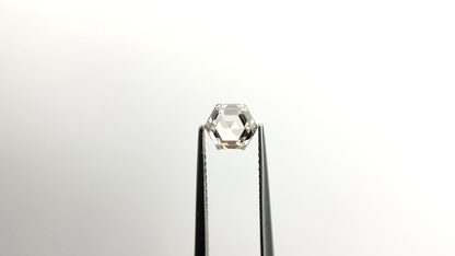 Fancy Colorless Hexagon Step-Cut Loose Moissanite Stone