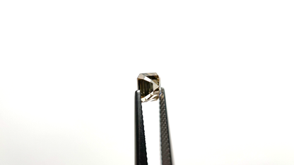 Champagne Asscher Cut Moissanite Loose For Customized Jewelry