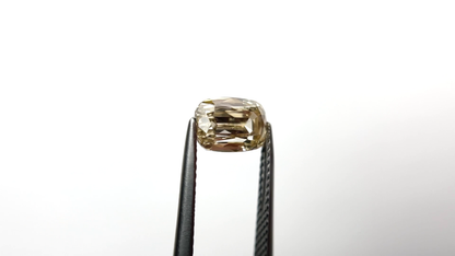 Champagne Emerald Cris Cut Loose Moissanite Diamond