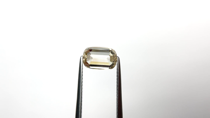 Champagne Emerald Cris Cut Loose Moissanite Diamond