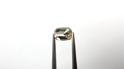 Champagne Emerald Cris Cut Loose Moissanite Diamond