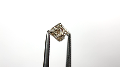 Stunning Champagne Lozenge Cut Loose Moissanite Diamond