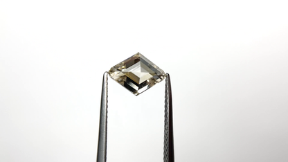 Stunning Champagne Lozenge Cut Loose Moissanite Diamond