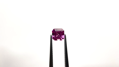 Pink Asscher Cut Moissanite For Anniversary Diamond