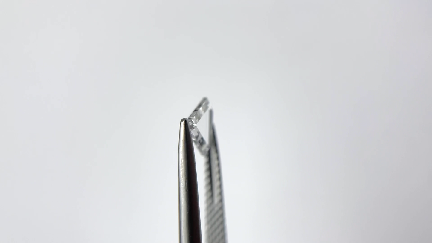 Most Rare Corner Cut Triangle Cut Loose Moissanite For Stackable Ring/ Portrait Customized Moissanite Diamond/ Bridesmaid Gift For Diamond