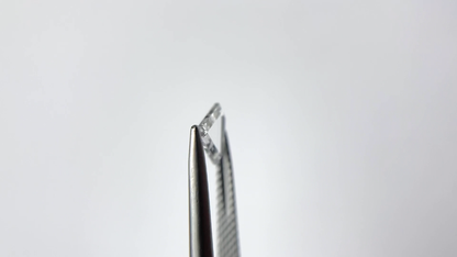 Most Rare Corner Cut Triangle Cut Loose Moissanite For Stackable Ring/ Portrait Customized Moissanite Diamond/ Bridesmaid Gift For Diamond