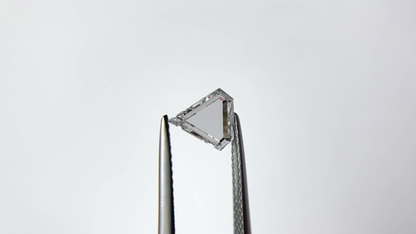 Most Rare Corner Cut Triangle Cut Loose Moissanite For Stackable Ring/ Portrait Customized Moissanite Diamond/ Bridesmaid Gift For Diamond