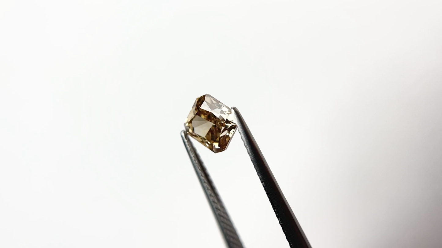 Unique Champagne Cushion Brilliant Cut Loose Moissanite Diamond For Bridal Ring/ Customized Corner Cut Stone/ Trendy Most Sell Diamond