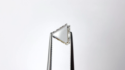 Triangle Portrait Cut Loose Moissanite Diamond For Anniversary Ring/ Customized Loose Stone wedding Ring/ Rare Stone Ever For Pretty Ring