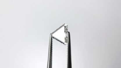 Triangle Portrait Cut Loose Moissanite Diamond For Anniversary Ring/ Customized Loose Stone wedding Ring/ Rare Stone Ever For Pretty Ring