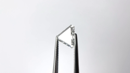 Triangle Portrait Cut Loose Moissanite Diamond For Anniversary Ring/ Customized Loose Stone wedding Ring/ Rare Stone Ever For Pretty Ring