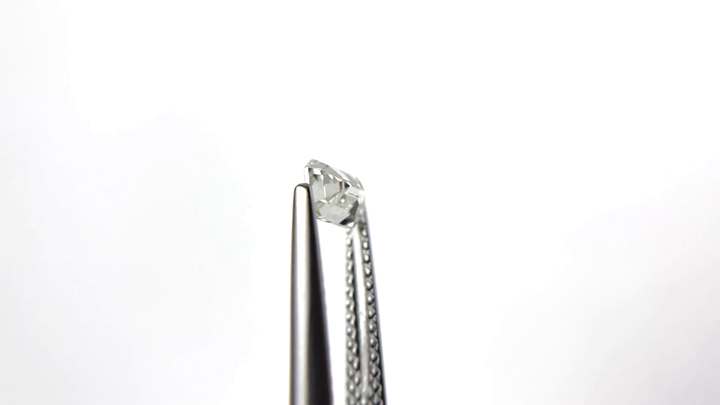 Colorless Emerald Cut Loose Moissanite For Engagement Ring/ Customized VVS Clarity Loose Diamond For Her/ Trendy Unique Rare Promise Stone